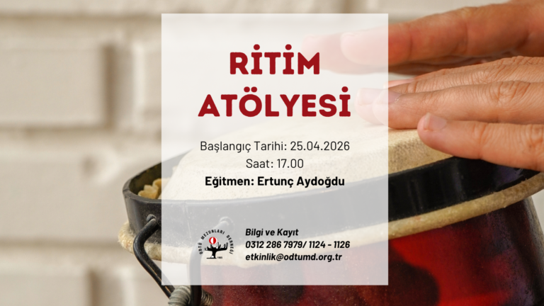 Ritim Atölyesi Devam Ediyor!